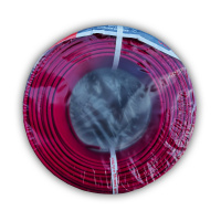 Провод силовой ПуГВнг (А)-LS 1х2.5 красный бухта многопроволочный АЛЮР 00-00010999