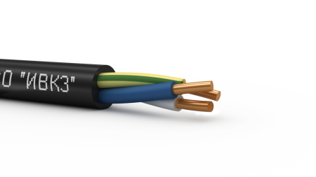 Кабель силовой ППГнг(А)-HF 3х1,5(ок)(N,PE)-0,66ТРТС  100м Ивановский кабельный завод 00-00039050