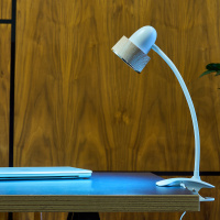 Светильник настольный ''прищепка'', 5W. Сенсорный выключатель. Коричневый Uniel TLD-557 Brown/LED/350Lm/5500K/Dimmer UL-00004138