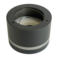 Светильник ДПО-25w GX70 без лампы черный FERON HL372 48735