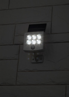 Прожектор с датчиком движения, на солнечной батарее, 6LED, 150 lm ERAFS048-08 ЭРА Б0044248