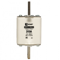 Вставка плавкая ППН-37 400/315А габарит 2 EKF fus-37/400/315