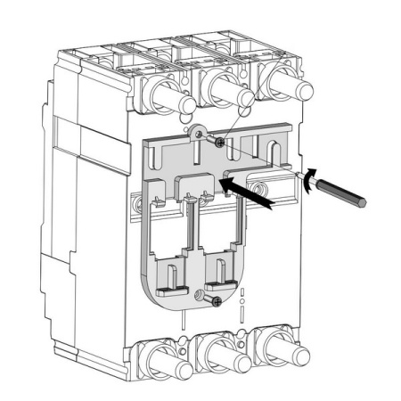 Разъем для втычного SUSOL MCCB ASS'Y,BASE CONNECTOR, TS250 LSIS 83261172804