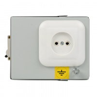 Ящик с понижающим трансформатором ЯТП 0.25кВА 220/36В 2 автомата EKF yatp0.25-220/36v-2a