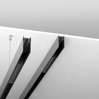 Шинопровод для низковольтных трековых светильников 1м черный FERON CABM1000 41959