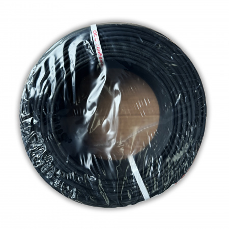 Провод силовой ПуВнг (А)-LS 1х6 черный бухта однопроволочный АЛЮР 00-00010687