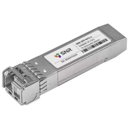 Модуль SFP+ WDM 1хLC, 10 Гб/с, 5 дБ, Tx:1270/Rx:1330 нм, до 3 км -SFP+W73-3