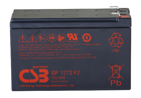 Аккумулятор GP 12В 28W CSB CSB GP1272(28W) Аккумулятор GP1272 F2 (12V28W)