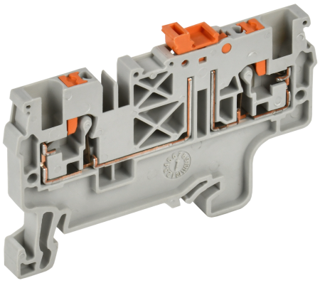 Колодка клеммная CP-DT измерит. нож. разм. 2,5мм2 серая IEK YCT25-04-K03-002