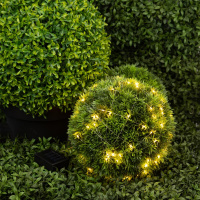 Гирлянда садовая ERASF22-18 Нить на солнечной батарее теплый свет 21.9 м ЭРА Б0053369
