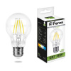 Лампа светодиодная LED 9вт Е27 белый FILAMENT FERON LB-63 25632