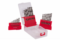 Набор сверел по металлу из быстрорежущей стали HSS-G 25 шт Интерскол 18101.025