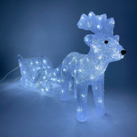Фигура LED Олень с санями, 220V ENIOF - 11 ЭРА Б0047973