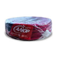 Провод силовой ПуГВнг (А)-LS 1х2.5 красный бухта многопроволочный АЛЮР 00-00010999