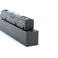 Светильник светодиодный трековый магнитный на шинопровод ДПО-24w 4000К 1920Лм 48v черный FERON MGN302 41942