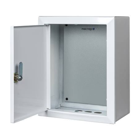 Шкаф монтажный (ЩМП) навесной с монтажной панелью IP31, 220х270х140 мм МАСТЕР-1 Mastermann Мастер-1 00-00000031