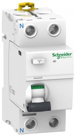 Выключатель нагрузки дифференциальный iID 2п 16А 10мА АС Schneider Electric A9R10216