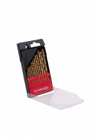 Набор сверел по металлу из быстрорежущей стали HSS-TiN 13 шт Интерскол 18301.013