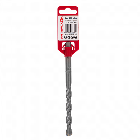 Бур SDS-plus (2 спирали, 2 резца)  12х160/100 Интерскол 05012.160