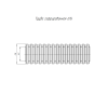 Труба гофрированная ПВХ легкая зонд д16 Промрукав 011631 PR.011631