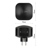 Фасадная подсветка Хром, на солнечной батарее, 4LED, 7lm ERAFS024-38 ЭРА Б0044251