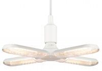 Фитолампа для растений светодиодная FITO-36W-Rа90-E27-FOLD 4-х лепестковая полного спектра 36 Вт Е27 ЭРА Б0061430