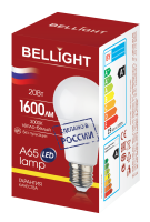 Лампа светодиодная LED 20Вт Е27 220 3000К 1600Лм Bellight BELLIGHT 88297796