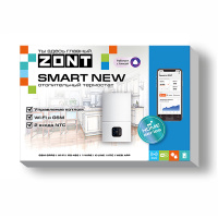 Термостат ZONT SMART NEW отопительный GSM / Wi-Fi на стену и DIN-рейку Zont ML00005886