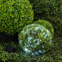 Гирлянда садовая ERASF22-17 Нить на солнечной батарее, холодный свет 21.9 м ЭРА Б0053368