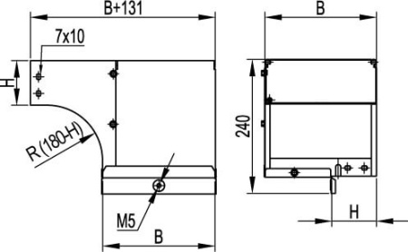 Кабель-канал 110х50 IN-Liner FRONT DKC