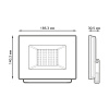 Прожектор светодиодный ДО 50 Вт 6500К 4500 лм 175-265В IP65 162х174х161мм Алюминий Elementary G2 Gauss GAUSS 613120350