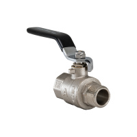 Кран шаровой полнопроходной  1/2' ВН/НР рычаг Aquadeel BV-100-02-15