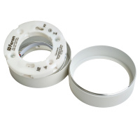 Светильник ДПО-12w GX53 без лампы белый FERON HL357 48740