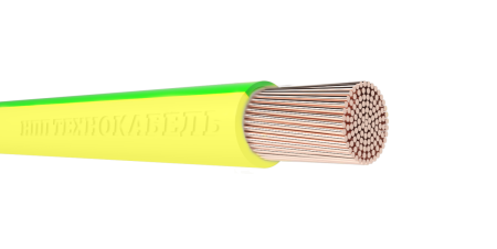 Провод силовой ПуГВнг(А)-LS 1х2,5 желто зеленый ТРТС Технокабель НПП 00-00149418