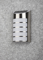 Фасадная подсветка Сталь, на солнечной батарее, 5LED, 17lm ERAFS024-40 ЭРА Б0044254