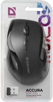 Мышь беспроводная Accura мм-295 800-1600 dpi, 6 кнопок, черный Defender 52295