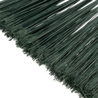 Метла полипропиленовая, 345х200х1420 мм, веерная распушенная, деревянный черенок, Россия СИБРТЕХ 63230