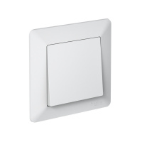 ATLASDESIGN AIR 1-постовая РАМКА, ЛОТОС/дымчатый белый Systeme Electric ATN221301