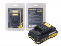 Аккумулятор 18В 1BatterySystem 2.0 Ач USB-разъем, блистер Hanskonner HBP2002