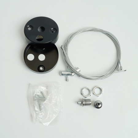 Светильник светодиодный ДПО-42вт 4000К 3360Лм линейный рассеиватель матовый в стальном корпусе черный Feron.ONE FERON AL4030 48536