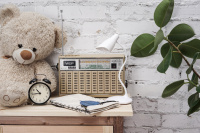 Светильник настольный TLD-559 Ivory/LED/280Лм/5000K/Diммer 3W. Сенсорный выключатель. белый Uniel UL-00004141