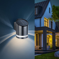 Светильник уличный ERAFS012-03 на солнечной батарее настенный Статус 3 LED ЭРА Б0057594