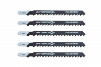 Пилки для лобзика по дереву T101D 100х75х4.0 (5шт) Интерскол 34175.104