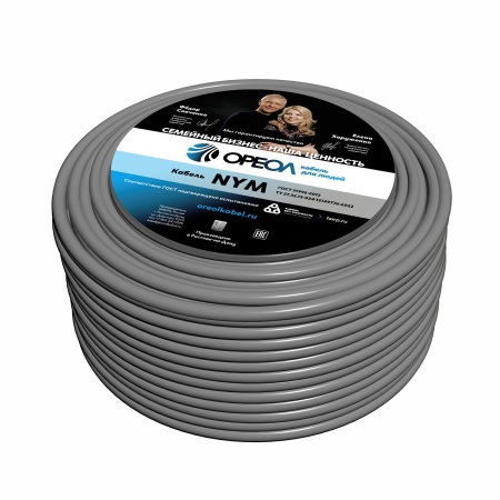 Кабель силовой NYM-J 4х6 ТРТС Ореол 00000058480 