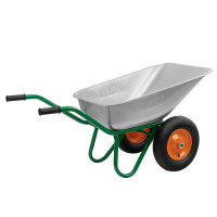 Тачка садово-строительная, 2-х колесная, усиленная, грузоподъемность 320 кг, объем 100 л Matrix 689233