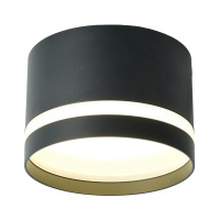 Светильник ДПО-25w GX70 без лампы черный FERON HL372 48735