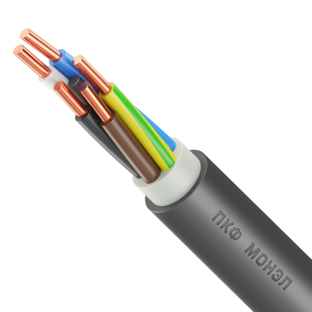 Кабель силовой ВВГнг(А)-LSLTx  5х4ок(N.PE)-0.660 ТРТС Монэл ПКФ МО30015