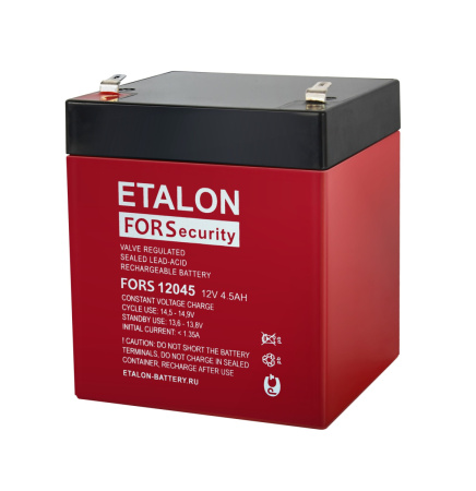 Аккумулятор FORS 12В 4,5Ач ETALON BATTERY FORS 12045 200-12/045S