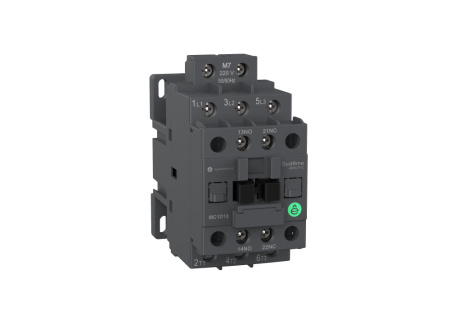 КОНТАКТОР MC1D 3P 12A НО+НЗ 24VDC Systeme Electric MC1D12BD