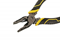 Пассатижи 175мм с эксцентриковым шарниром +30% к силе реза TPR рукоятки Hanskonner HK1020-02-1-175